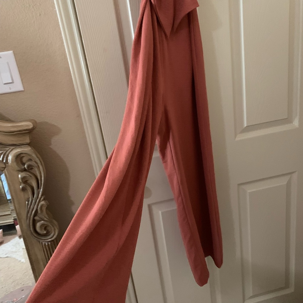 Rust Color Jumpsuit Size Small. Never Worn. Perfe… - image 2
